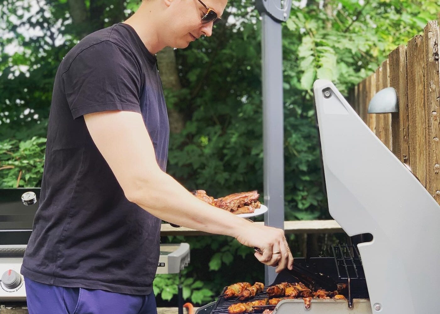 Verdenskortets grill area